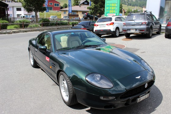 Aston Martin DB7 in der Schweiz Aston Martin DB7 in Italien