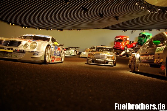 Mercedes-Benz Museum Ausstellung Rennerfolge