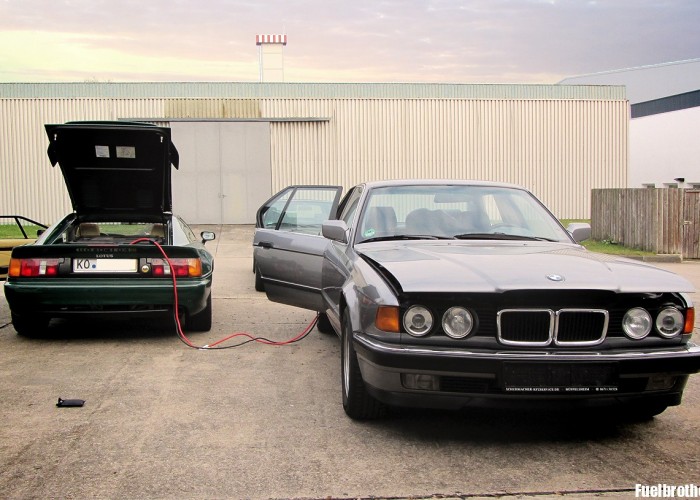 Winterschlaf mit Verspätung – BMW E32
