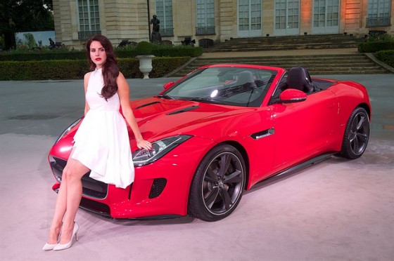 Lana-F-Type Jaguar F-Type Lana Del Rey