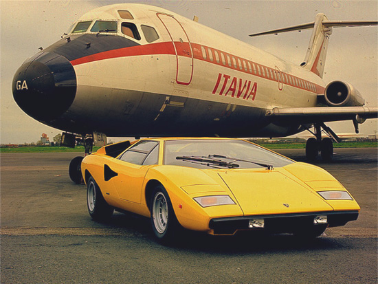 Lamborghini Countach & DC9 Lamborghini Countach & DC9