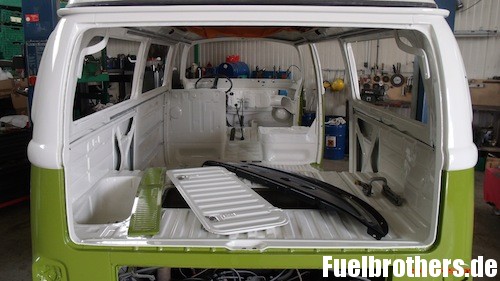 Teilrestaurierung Vw T2b Letzter Teil Die Dunkle Seite Des