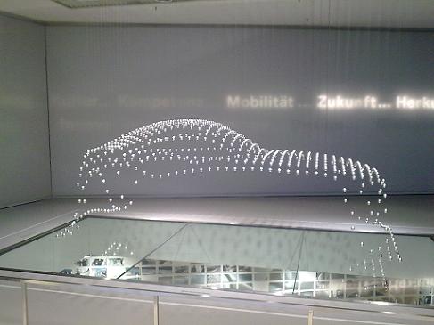BMW Museum Kugelsilhouette BMW Museum Kugelsilhouette