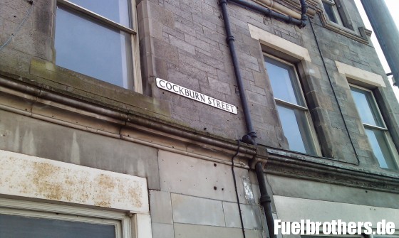 Ja, auch in Schottland gibt es lustige Straßennamen. Ja, auch in Schottland gibt es lustige Straßennamen.